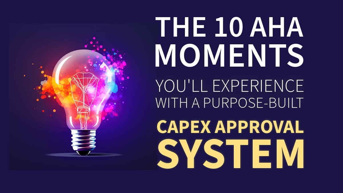 Capex approval workflow software purpose-built for success| FINARIO