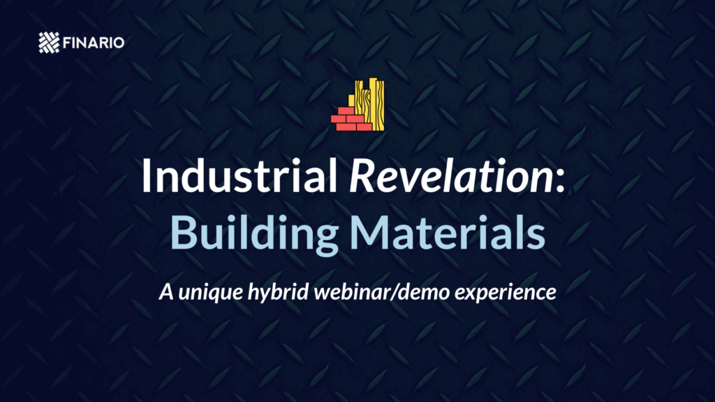 Industrial Revelations: Building Materials